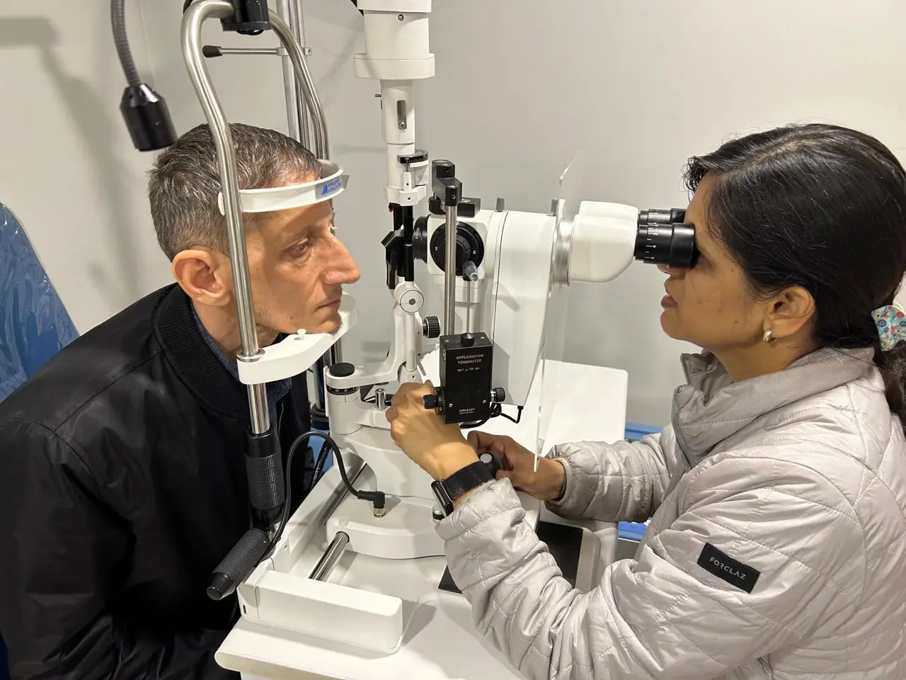 Careful slit lamp examination by Dr. Nidhi Gupta